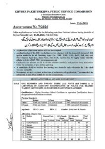 KPK Traffic Police Jobs 2026